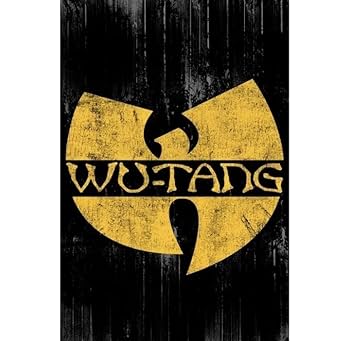 Amazon.co.jp: WU-TANG CLAN ウータンクラン ロゴポスター